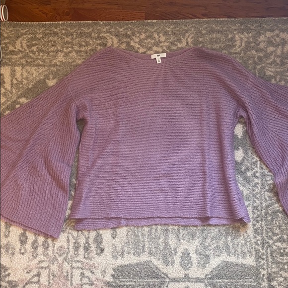 BP Bell Sleeve Purple Sweater - Picture 3 of 5